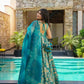 Organza Silk Digital Print Anarkali Gown with Dupatta