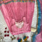 Organza Silk Digital Print Anarkali Gown with Dupatta