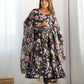 Organza Silk Floral Print Anarkali Set with Dupatta & Pant – Gota Patti Detailing