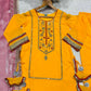 Organza Silk Sharara Set With Mirror Embroidery