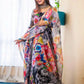 Organza Taby Silk Digital Print Gown Set