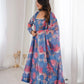 Organza Taby Silk Digital Print Gown Set