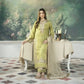 Orgenza silk Embroidered Palazzo Set with Diamond & Moti Handwork