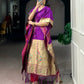 Paithani Style Jacquard Kaftan for Festive and Family Occasions