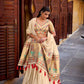 Paithani Zari Weaving Shimmer Lehenga Choli Set with Dupatta – Wedding & Festive Wear
