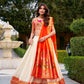 Paithni Jacquard Silk Lehenga Set with Dupatta