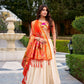 Paithni Jacquard Silk Lehenga Set with Dupatta