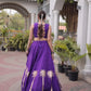 Palm Motif Gota Lehenga Set