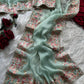 Pastel Embroidered Moss Chiffon Saree for Wedding and Festive Wear