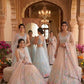 Pastel Organza Embroidered Lehenga Choli Set for Wedding and Festive Occasions