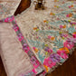 Pastel Organza Embroidered Lehenga Choli Set for Wedding and Festive Occasions