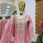 Pastel Shade Orgenza Sequin Sharara Set