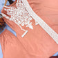 Peach Satin Silk Embroidered Suit with Plazzo & Dupatta – Elegant Festive Wear