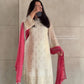Pista Green Heavy Faux Georgette Embroidered Suit with Plazzo & Dupatta – Wedding & Festive Wear