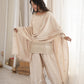 Plum Zari Farshi Sharara Set