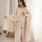 Plum Zari Farshi Sharara Set