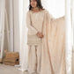 Plum Zari Farshi Sharara Set