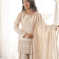 Plum Zari Farshi Sharara Set