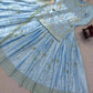 Powder Blue Sequin Lehenga