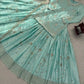 Powder Blue Sequin Lehenga