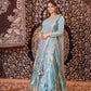 Powder Blue Sequin Lehenga