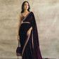 Premium 9000 Velvet Saree with Sequins, Dori & Thread Work