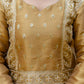 Premium Banarasi Viscose Embroidered Kurta Palazzo Set for Festive and Wedding Wear