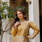 Premium Banarasi Viscose Embroidered Kurta Palazzo Set for Festive and Wedding Wear