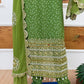Premium Bandhani Mirror Work Straight Suit Set