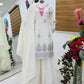 Premium Chinon Silk Embroidered Palazzo Suit Set