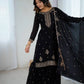 Premium Crunchy Silk Embroidered Kediya Sharara Set with Dupatta