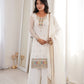 Premium Crunchy Silk Embroidered Sharara Set for Festive and Wedding Wear