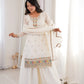 Premium Crunchy Silk Embroidered Sharara Set for Festive and Wedding Wear