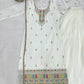 Premium Crunchy Silk Embroidered Sharara Set for Festive and Wedding Wear