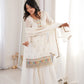 Premium Crunchy Silk Embroidered Sharara Set for Festive and Wedding Wear