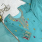 Premium Crunchy Silk Embroidered Sharara Set for Festive and Wedding Wear