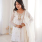 Premium Crunchy Silk Embroidered Sharara Set for Festive and Wedding Wear