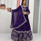 Premium Designer Embroidered Georgette Lehenga Choli Set
