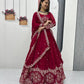 Premium Designer Embroidered Georgette Lehenga Choli Set