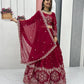 Premium Designer Embroidered Georgette Lehenga Choli Set