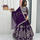 Premium Designer Embroidered Georgette Lehenga Choli Set