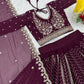 Premium Designer Embroidered Georgette Lehenga Choli Set