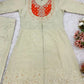 Premium Designer Khadi Cotton Co-ord Set with Mirror Work