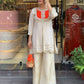 Premium Designer Khadi Cotton Co-ord Set with Mirror Work