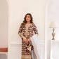 Premium Embroidered Georgette Straight Suit Set