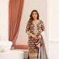 Premium Embroidered Georgette Straight Suit Set