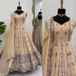 Premium Faux Georgette Embroidered Anarkali Suit with Dupatta