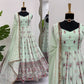 Premium Faux Georgette Embroidered Anarkali Suit with Dupatta