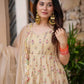 Premium Faux Georgette Embroidered Anarkali Suit with Dupatta