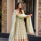 Premium Faux Georgette Embroidered Anarkali Suit with Dupatta